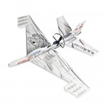 Avion planor cu elice si motor